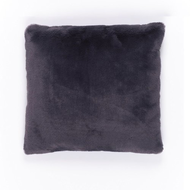 Coussin Polyester Déhoussable 45x45cm ANTHRACITE